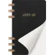 Еженедельник Moleskine ACADEMIC SPIRAL DSSPB12AMWH3 Large 150х210мм 200стр. кремовые страницы спираль черный