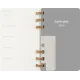 Еженедельник Moleskine ACADEMIC SPIRAL DSSPB12AMWH3 Large 150х210мм 200стр. кремовые страницы спираль черный