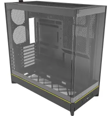 Корпус Montech HS02 черный без БП ATX 4x140mm 2xUSB3.0 1xUSB3.1 audio bott PSU