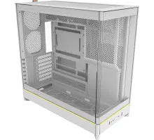 Корпус Montech HS02 белый без БП ATX 4x140mm 2xUSB3.0 audio bott PSU
