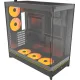 Корпус Montech HS02 PRO черный без БП ATX 4x140mm 2xUSB3.0 audio bott PSU