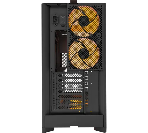 Корпус Montech HS02 PRO черный без БП ATX 4x140mm 2xUSB3.0 audio bott PSU