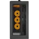 Корпус Montech HS02 PRO черный без БП ATX 4x140mm 2xUSB3.0 audio bott PSU