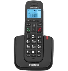 Р/Телефон Dect Decross DC1013 черный АОН