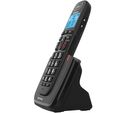 Р/Телефон Dect Decross DC1013 черный АОН Р/Телефон Dect Decross DC1013 черный АОН