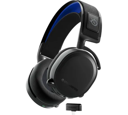 Наушники с микрофоном Steelseries Arctis 7P+ черный мониторные Radio оголовье (61462) Наушники с микрофоном Steelseries Arctis 7P+ черный мониторные Radio оголовье (61462)