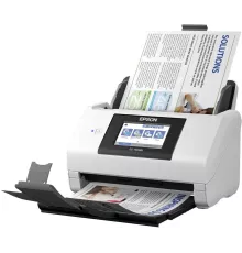 Сканер протяжный Epson WorkForce DS-790WN (B11B265401) A4 белый