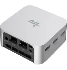 Неттоп IRU Planio 115 N100 (0.8) 16Gb SSD512Gb UHDG Windows 11 Pro GbitEth WiFi BT серебристый (2099141)