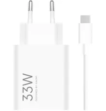 Сетевое зар./устр. Xiaomi BHR9956EU 33W 3A (PD) USB универсальное белый
