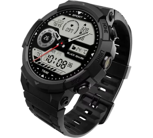 Смарт-часы Black Shark BS-W2402 (GS3 Sport) AMOLED корп.черный рем.черный (1746932) Смарт-часы Black Shark BS-W2402 (GS3 Sport) AMOLED корп.черный рем.черный (1746932)