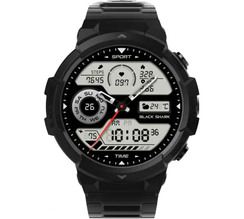 Смарт-часы Black Shark BS-W2402 (GS3 Sport) AMOLED корп.черный рем.черный (1746932) Смарт-часы Black Shark BS-W2402 (GS3 Sport) AMOLED корп.черный рем.черный (1746932)