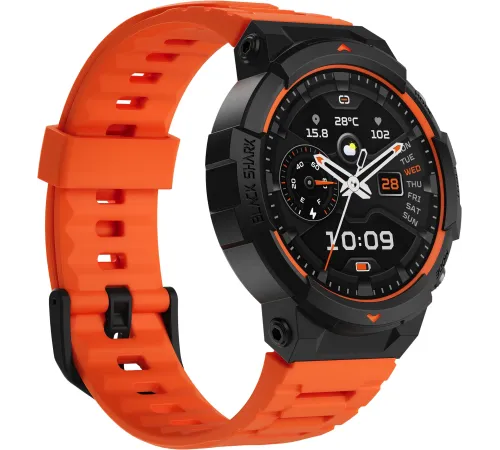 Смарт-часы Black Shark BS-W2402 (GS3 Sport) AMOLED корп.черный рем.черный (1746933) Смарт-часы Black Shark BS-W2402 (GS3 Sport) AMOLED корп.черный рем.черный (1746933)