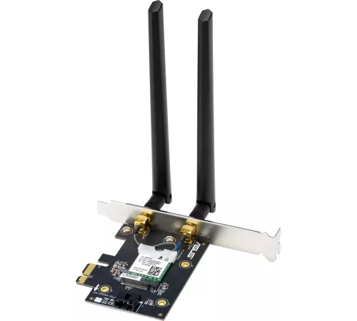 Сетевой адаптер Wi-Fi + Bluetooth Asus PCE-BE6500 BE6500 PCI Express 2ант.
