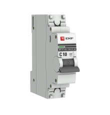 EKF mcb4763-1-10C-pro Автоматический выключатель 1P 10А (C) 4,5kA ВА 47-63 EKF PROxima