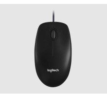 Мышка USB OPTICAL WIRED M100R DARK/GREY 910-006765 LOGITECH
