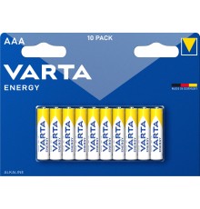 Батарейка Varta ENERGY LR03 AAA BL10 Alkaline 1.5V (4103) (10/200) Varta ENERGY LR03 AAA (04103229491)