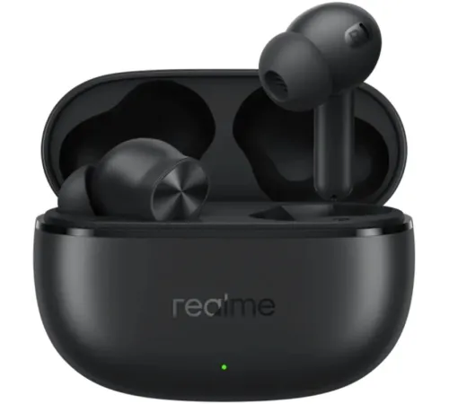 Гарнитура внутриканальные Realme Buds T200x черный беспроводные bluetooth в ушной раковине (6941764461727)