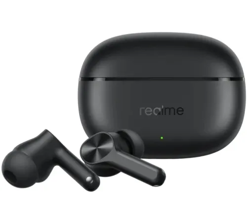 Гарнитура внутриканальные Realme Buds T200x черный беспроводные bluetooth в ушной раковине (6941764461727)