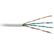 Кабель информационный Lanmaster LAN-6AFTP-LSZH-GY кат.6A FTP 4 пары 23AWG LSZH внутренний 305м серый