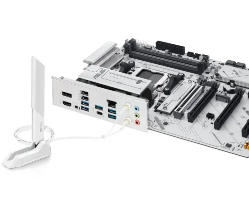 Материнская плата Asus B650E MAX GAMING WIFI W SocketAM5 AMD B650 4xDDR5 ATX AC`97 8ch(7.1) 2.5Gg RAID+HDMI+DP