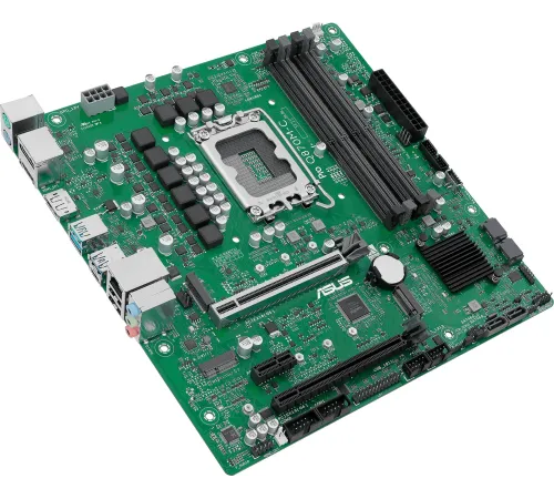 Материнская плата ASUS PRO Q870M-C-CSM, LGA1851, Q870, 4*DDR5, 4*SATA, 2*M.2, 3*USB 3.2, 2*USB 2.0, Type-C, 2*PCIx16, 1*PCIx1, 2*DP+VGA, mATX; 90MB1KEP-M0EAYC