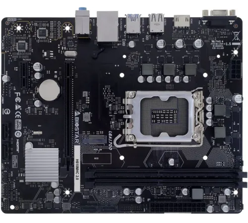 Материнская плата Biostar H610MHC 2.0 Soc-1700 Intel H610 2xDDR4 mATX AC`97 8ch(7.1) GbLAN RAID+VGA+HDMI Материнская плата Biostar H610MHC 2.0 Soc-1700 Intel H610 2xDDR4 mATX AC`97 8ch(7.1) GbLAN RAID+VGA+HDMI