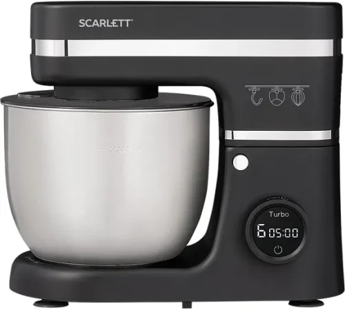Миксер планетарный Scarlett SC-SM10S53 1800Вт черный
