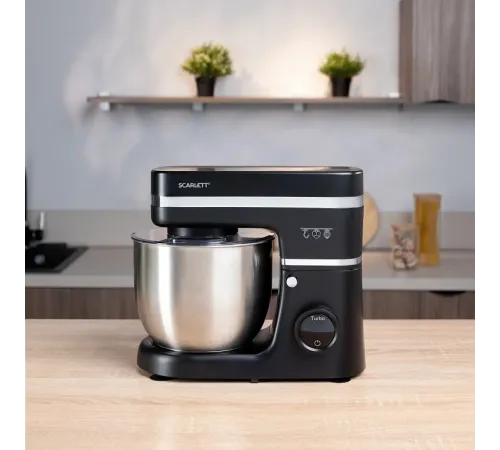 Миксер планетарный Scarlett SC-SM10S53 1800Вт черный