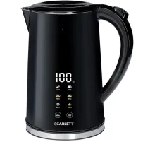 Чайник электрический Scarlett SC-EK21S66 1.7л. 2200Вт черный корпус: металл