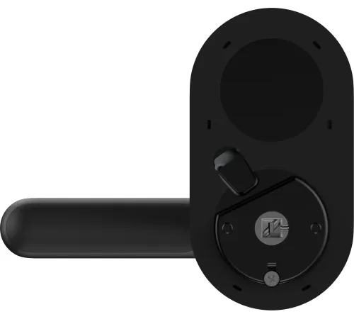 Умный замок Aqara Smart Door Lock U300 навесной разбл.отпеч.паль./код/пар/NFC/прил/мех.кл черный (DL-D02D_BL)