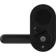 Умный замок Aqara Smart Door Lock U300 навесной разбл.отпеч.паль./код/пар/NFC/прил/мех.кл черный (DL-D02D_BL)