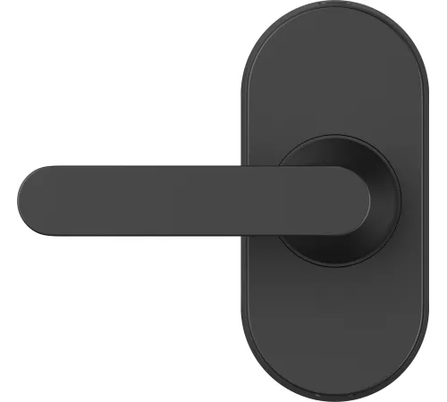 Умный замок Aqara Smart Door Lock U300 навесной разбл.отпеч.паль./код/пар/NFC/прил/мех.кл черный (DL-D02D_BL)