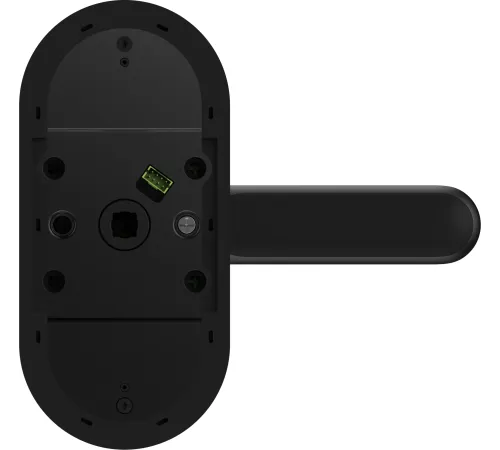 Умный замок Aqara Smart Door Lock U300 навесной разбл.отпеч.паль./код/пар/NFC/прил/мех.кл черный (DL-D02D_BL)