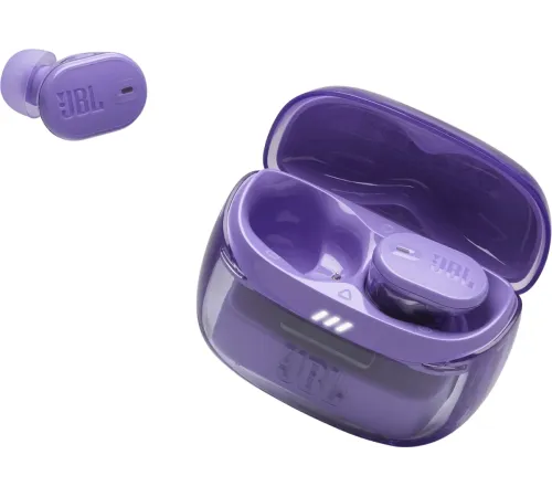 Наушники JBL, модель Tune Buds 2 Ghost фиолетовый