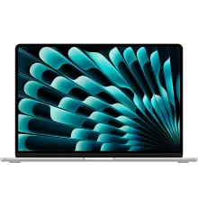 Ноутбук Apple MacBook Air A3241 M4 10 core 16Gb SSD256Gb/10 core GPU 15.3" Liquid Retina (2880x1864) macOS silver WiFi BT Cam (MW1G3LL/A)