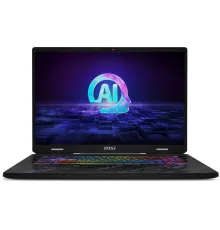 MSI Pulse 17 AI C1VEKG-088XRU [9S7-17T311-088] Black 17" {QHD+ Ul5 125H/16Gb/SSD1Tb/RTX4050 6Gb/DOS}