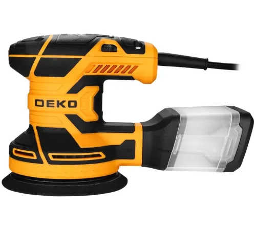 Эксцентриковая шлифмашина Deko DK400G 400Вт (085-1056) Эксцентриковая шлифмашина Deko DK400G 400Вт (085-1056)