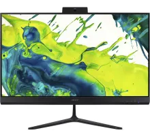 Моноблок Acer Aspire C24-2G 23.8" Full HD N150 16Gb SSD512Gb Graphics CR Eshell GbitEth WiFi BT 60W клавиатура мышь Cam черный 1920x1080