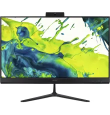 Моноблок Acer Aspire C24-2G 23.8" Full HD i5 13420H (2.1) 16Gb SSD512Gb UHDG CR Eshell GbitEth WiFi BT 65W клавиатура мышь Cam черный 1920x1080