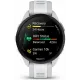 Смарт-часы Garmin Forerunner 165 AMOLED корп.черный/белый рем.белый (010-02863-21)