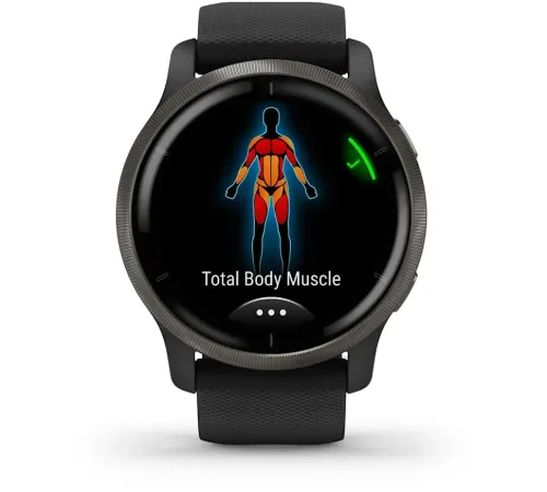 Смарт-часы Garmin Venu 2 AMOLED корп.черный рем.черный (010-02430-11) Смарт-часы Garmin Venu 2 AMOLED корп.черный рем.черный (010-02430-11)