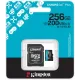 Флеш карта microSDXC 256GB Kingston SDCG4/256GB Canvas Go! Plus A2 + adapter