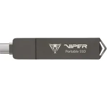 Накопитель SSD Patriot USB3.2 Gen2 1TB PVP301TB28UDG Viper PVP30 2.5" черный