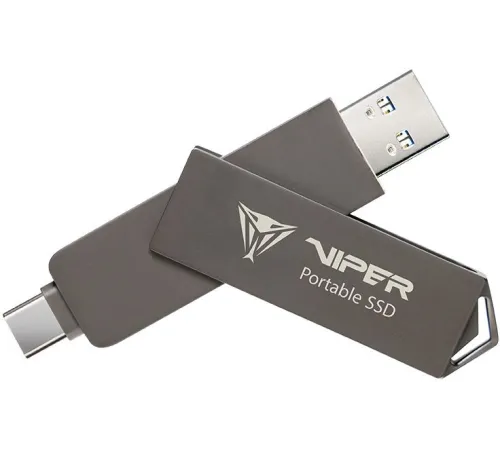 Накопитель SSD Patriot USB3.2 Gen2 1TB PVP301TB28UDG Viper PVP30 2.5" черный
