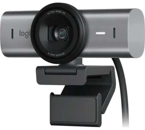 Камера Web Logitech MX Brio черный 8.5Mpix (3840x2160) USB3.0 с микрофоном (960-001549) Камера Web Logitech MX Brio черный 8.5Mpix (3840x2160) USB3.0 с микрофоном (960-001549)