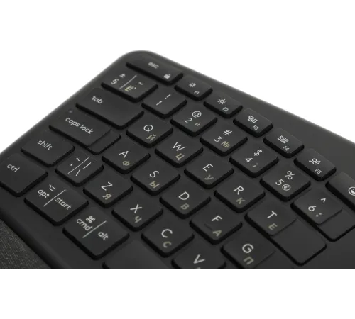 Клавиатура Logitech K860 черный USB беспроводная BT Multimedia Ergo (подставка для запястий) (920-010359)