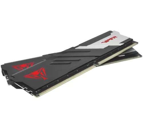 Оперативная память Patriot Memory Viper Venom, DDR5, 64GB (2x32GB), 6000 MHz, CL30, с радиатором, нет, чёрный