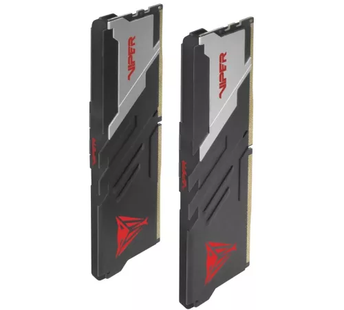 Оперативная память Patriot Memory Viper Venom, DDR5, 64GB (2x32GB), 6000 MHz, CL30, с радиатором, нет, чёрный