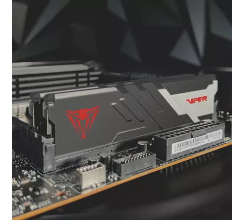 Оперативная память Patriot Memory Viper Venom, DDR5, 64GB (2x32GB), 6000 MHz, CL30, с радиатором, нет, чёрный