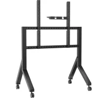 Стойка для телевизора Onkron TS2081 черный 70"-110" макс.120.5кг напольный мобильный